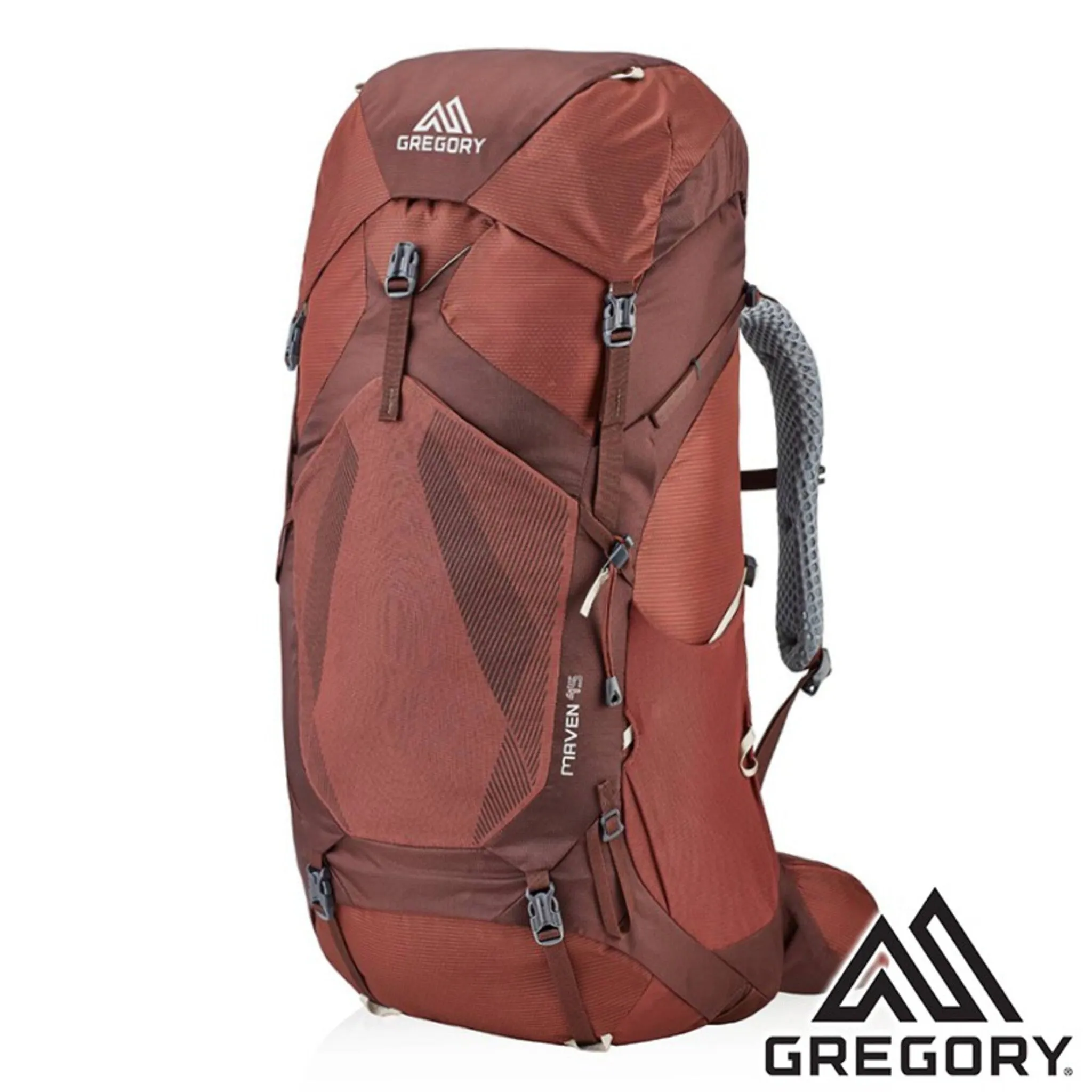 美國 GREGORY MAVEN 45L 女登山背包 紫檀紅 126837-0604