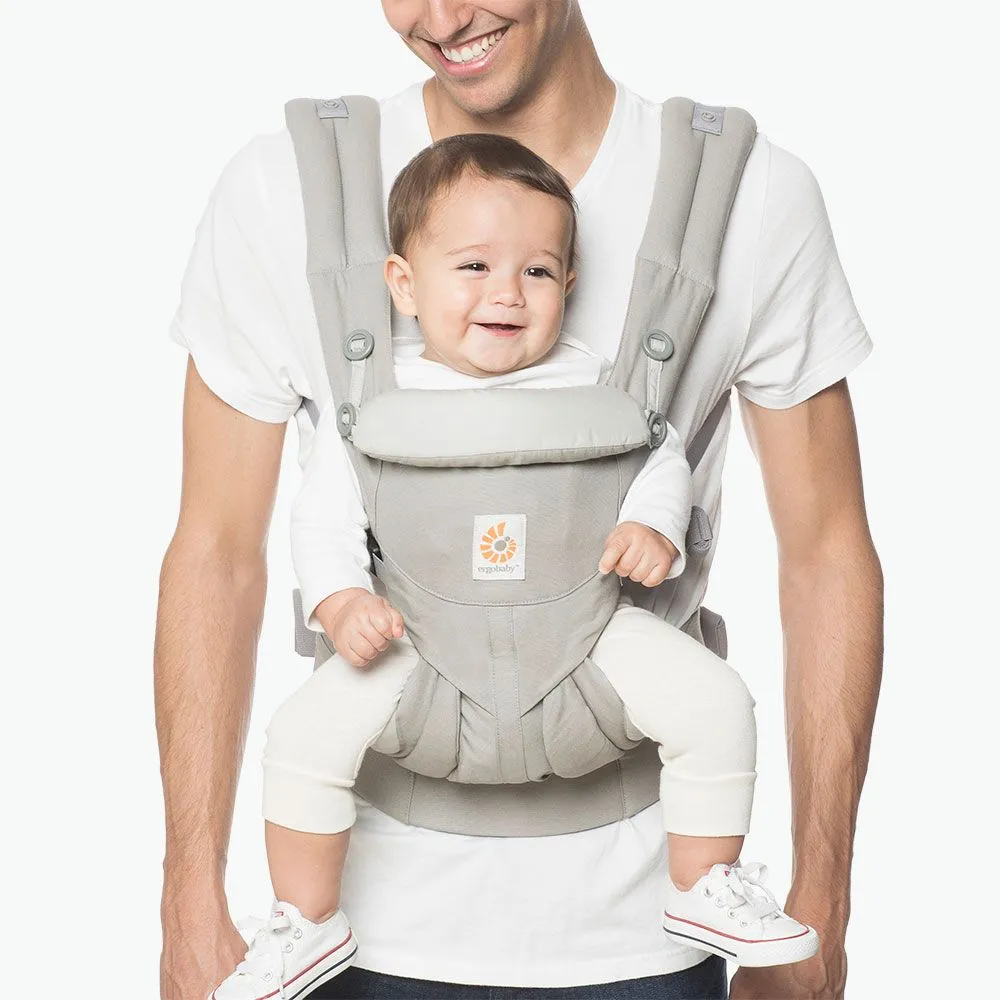 [1 year local warranty] ErgoBaby Omni 360 Baby Carrier - Pearl Grey