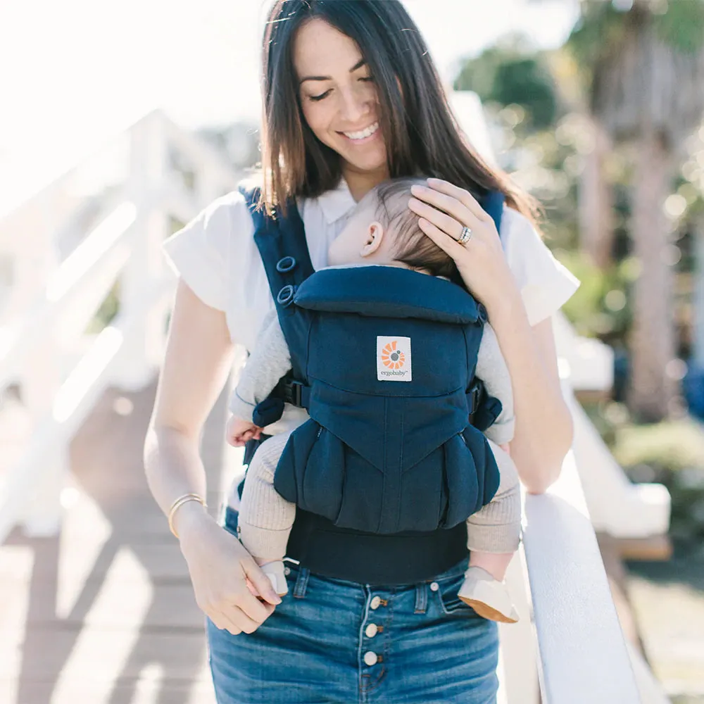 [10 year local warranty] ErgoBaby Omni 360 Baby Carrier - Midnight Blue