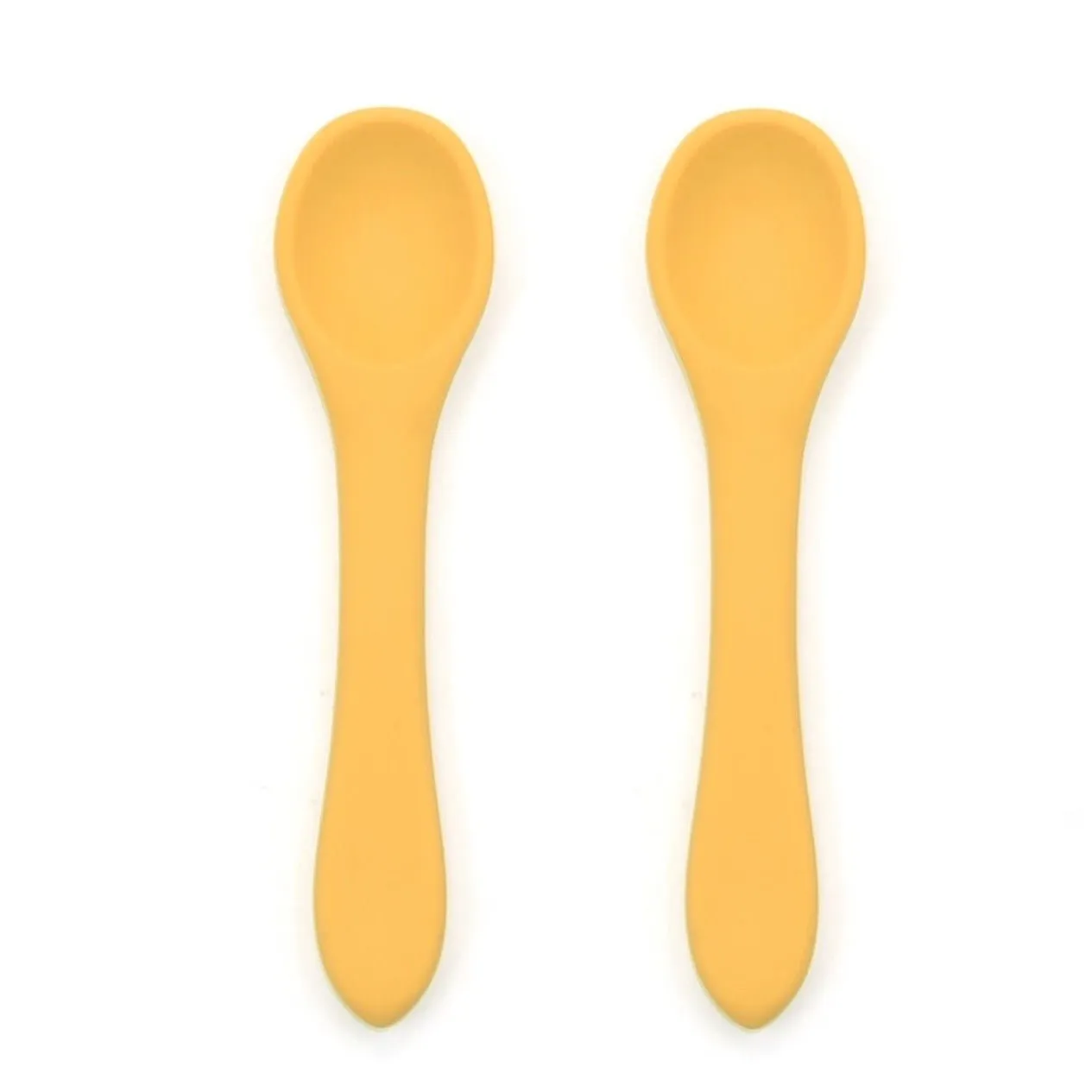 2pk Silicone Baby Spoons | 6 Colors