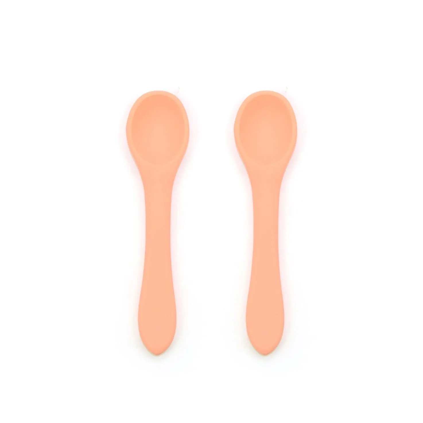 2pk Silicone Baby Spoons | 6 Colors