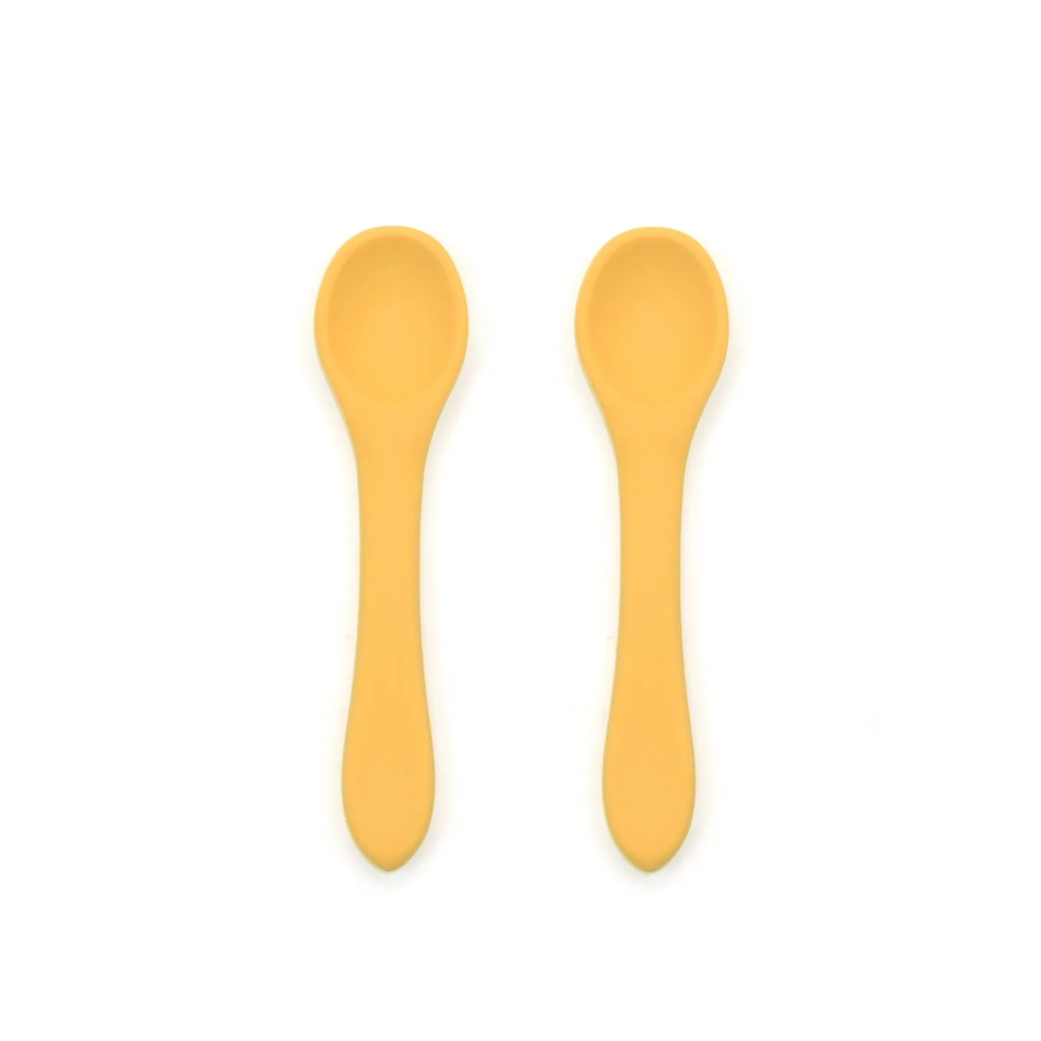 2pk Silicone Baby Spoons | 6 Colors