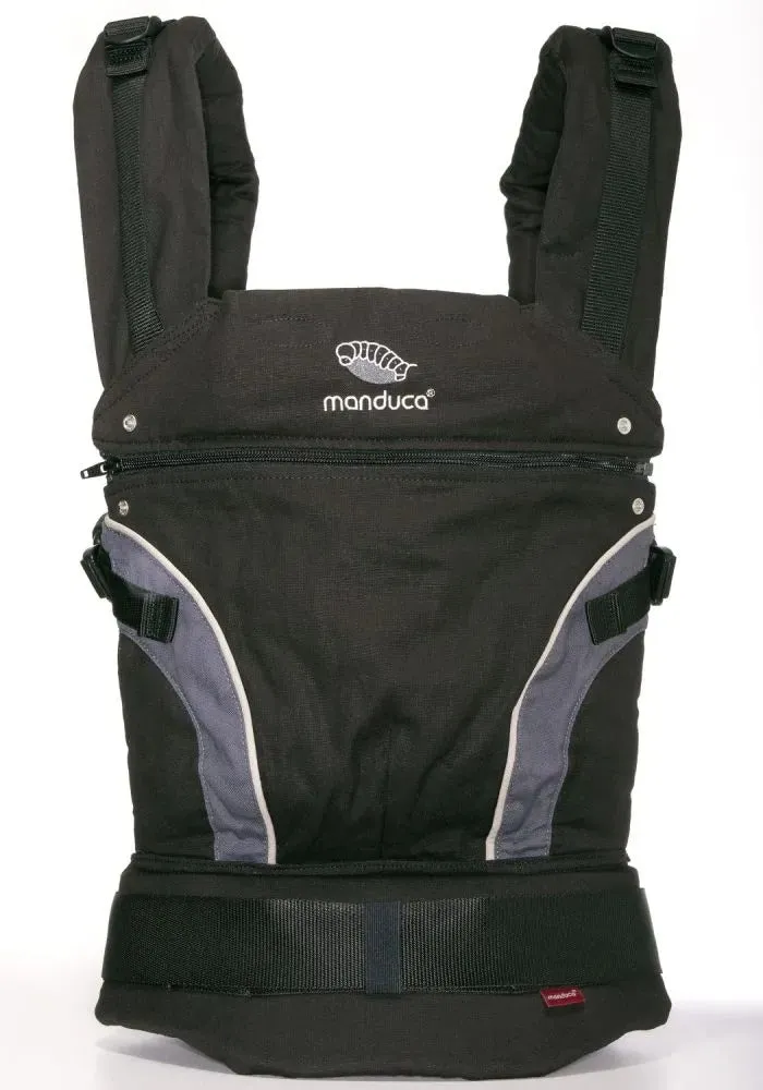 [3 Years Local Warranty]  Manduca First HempCotton Baby Carrier - Black