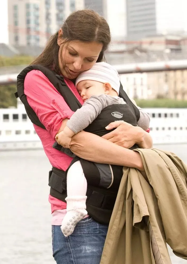 [3 Years Local Warranty]  Manduca First HempCotton Baby Carrier - Black