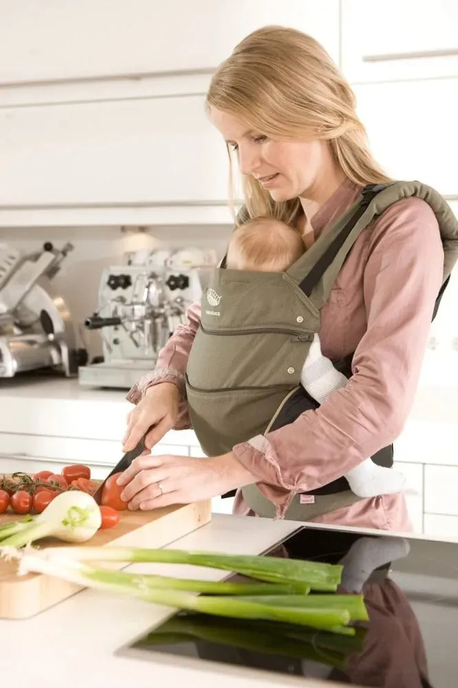 [3 Years Local Warranty] Manduca First HempCotton Baby Carrier - Olive