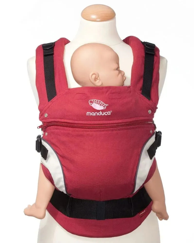 [3 Years Local Warranty] Manduca First HempCotton Baby Carrier - Red