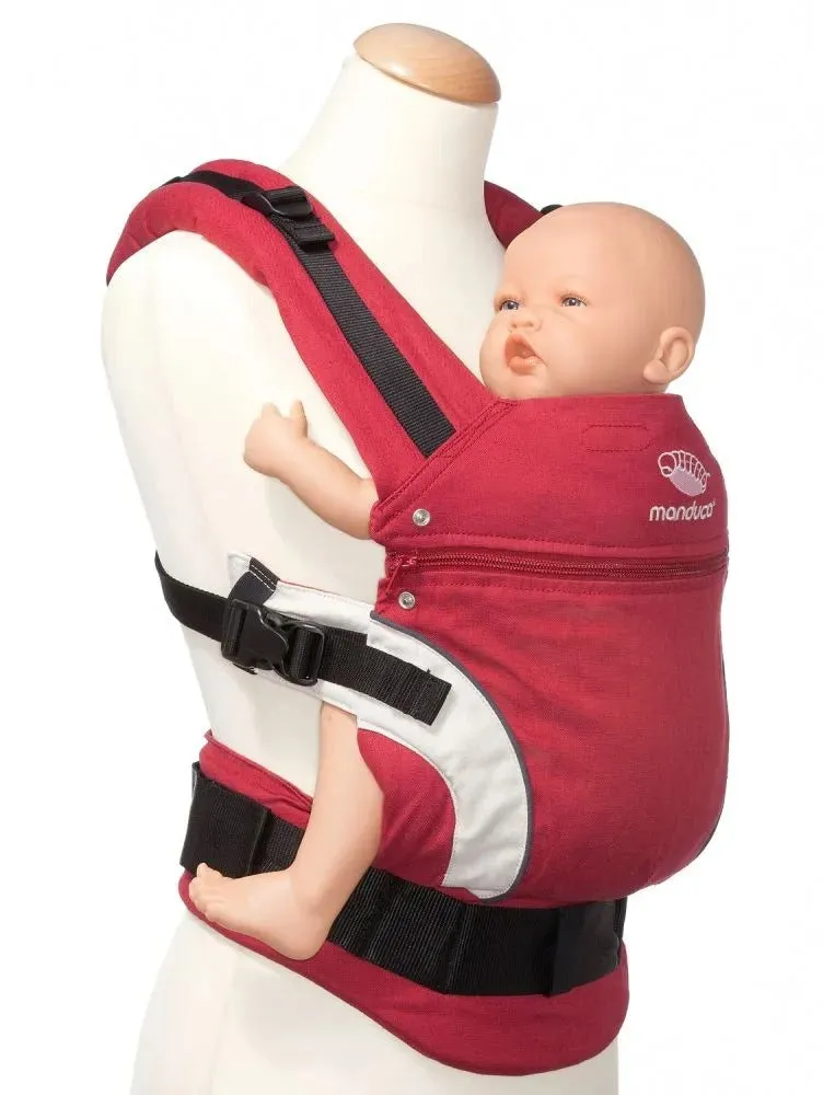 [3 Years Local Warranty] Manduca First HempCotton Baby Carrier - Red