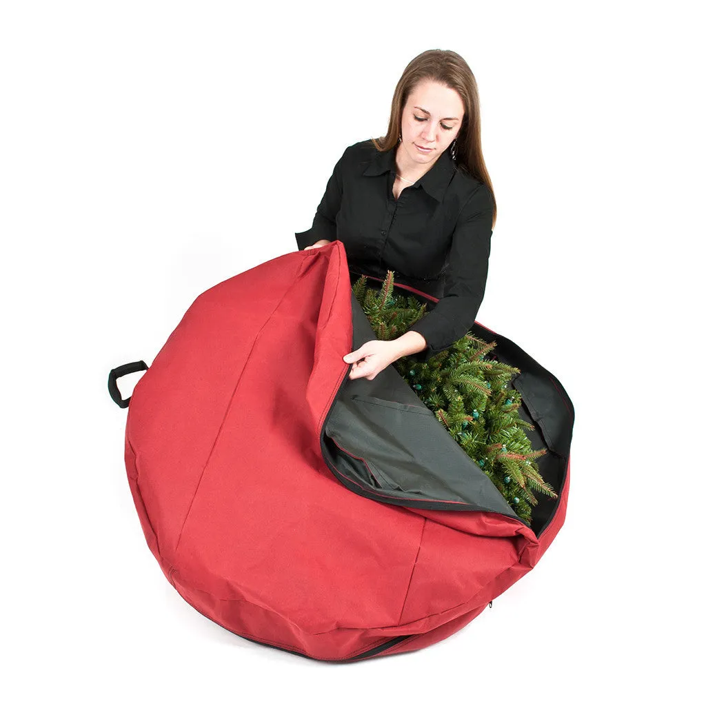 30" Basic Wreath Storage Bag w/Direct Suspend Handle