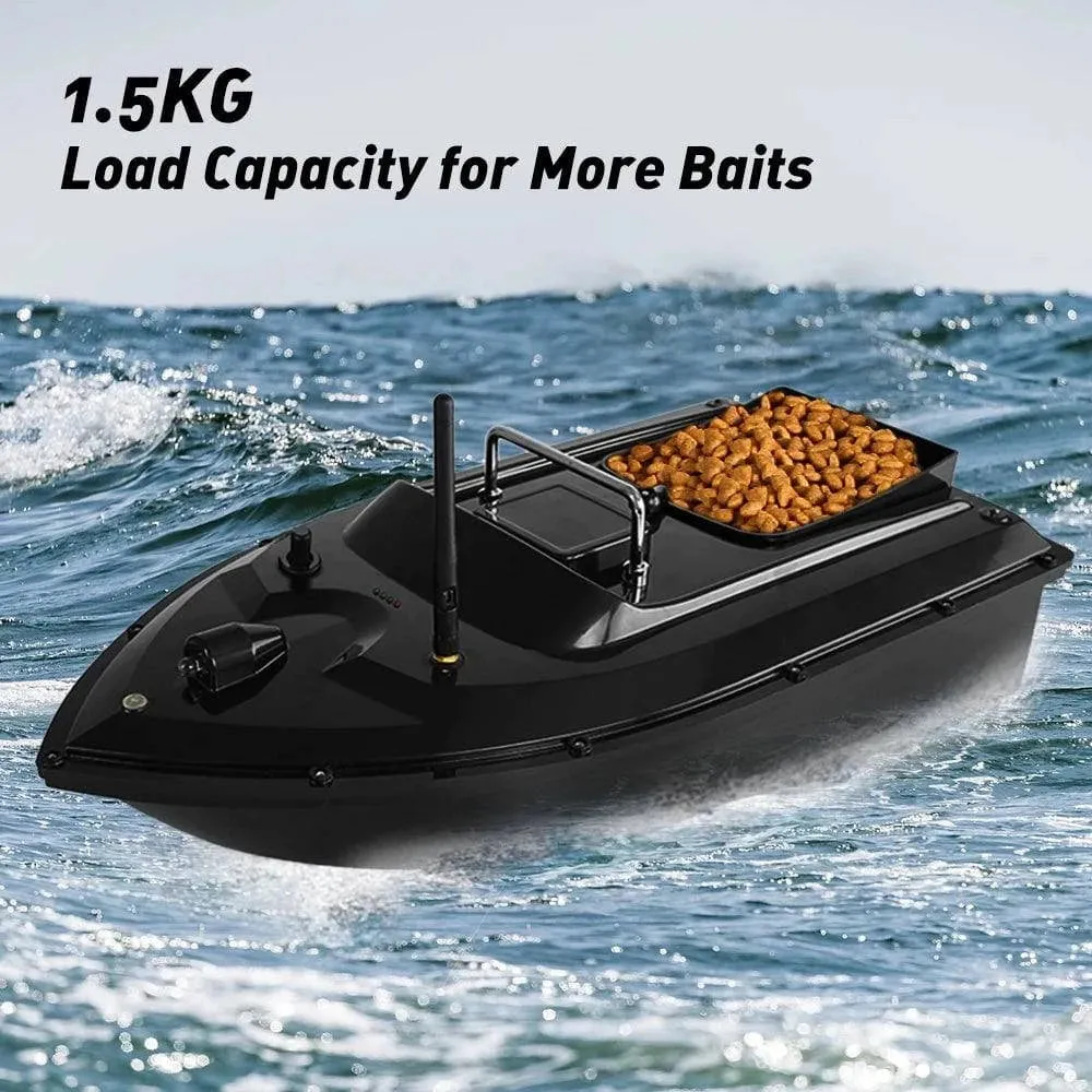 500M Wireless Remote Control Fishing Bait Boat Fishing Feeder Ship Fishing Equipment 1.5KG Load For Outdoor Fishing