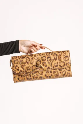 ADA Leopard Print Vegan Leather Crossbody Bag - FINAL SALE