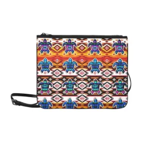 Adobe Fire Turtle Slim Clutch Bag