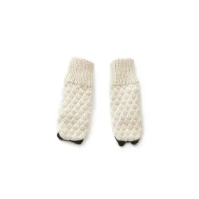 ANIMAL MITTENS SHEEP - Cream