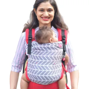 Anmol Baby Ergonomic Baby Carrier- Shiv Red Flexy