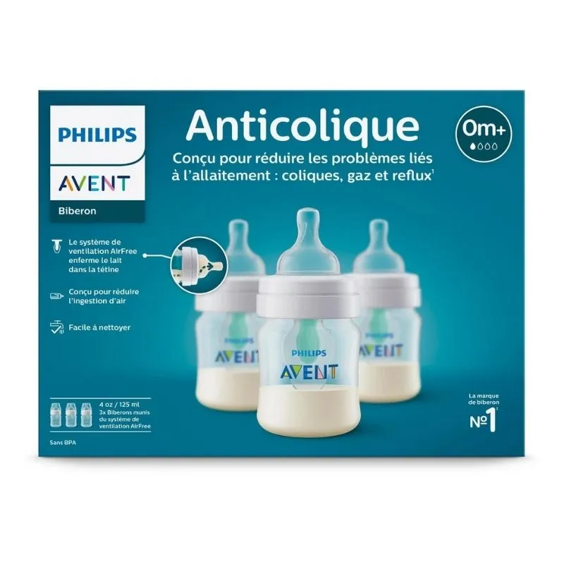 Anti-Colic Bottle with AirFree Vent - 4oz