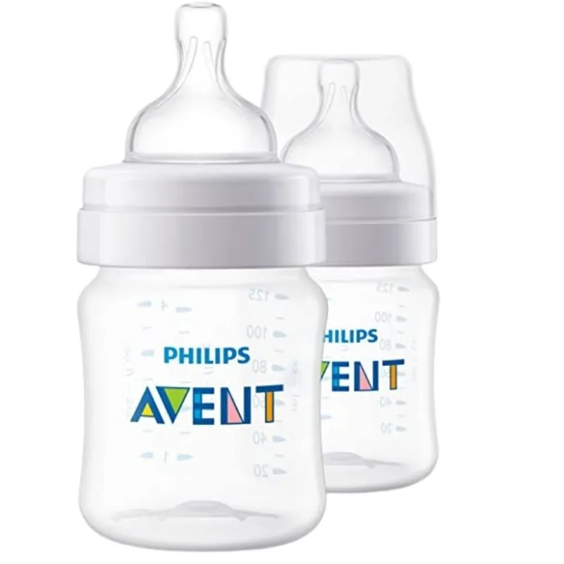 Anti-Colic Bottles - 4oz - 2 Pack