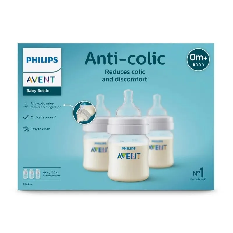 Anti-Colic Bottles - 4oz - 2 Pack