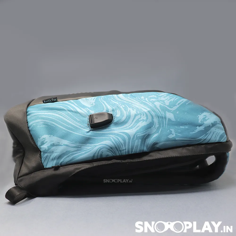 Arctic Fox Slope Anti-Theft Blue Backpacks