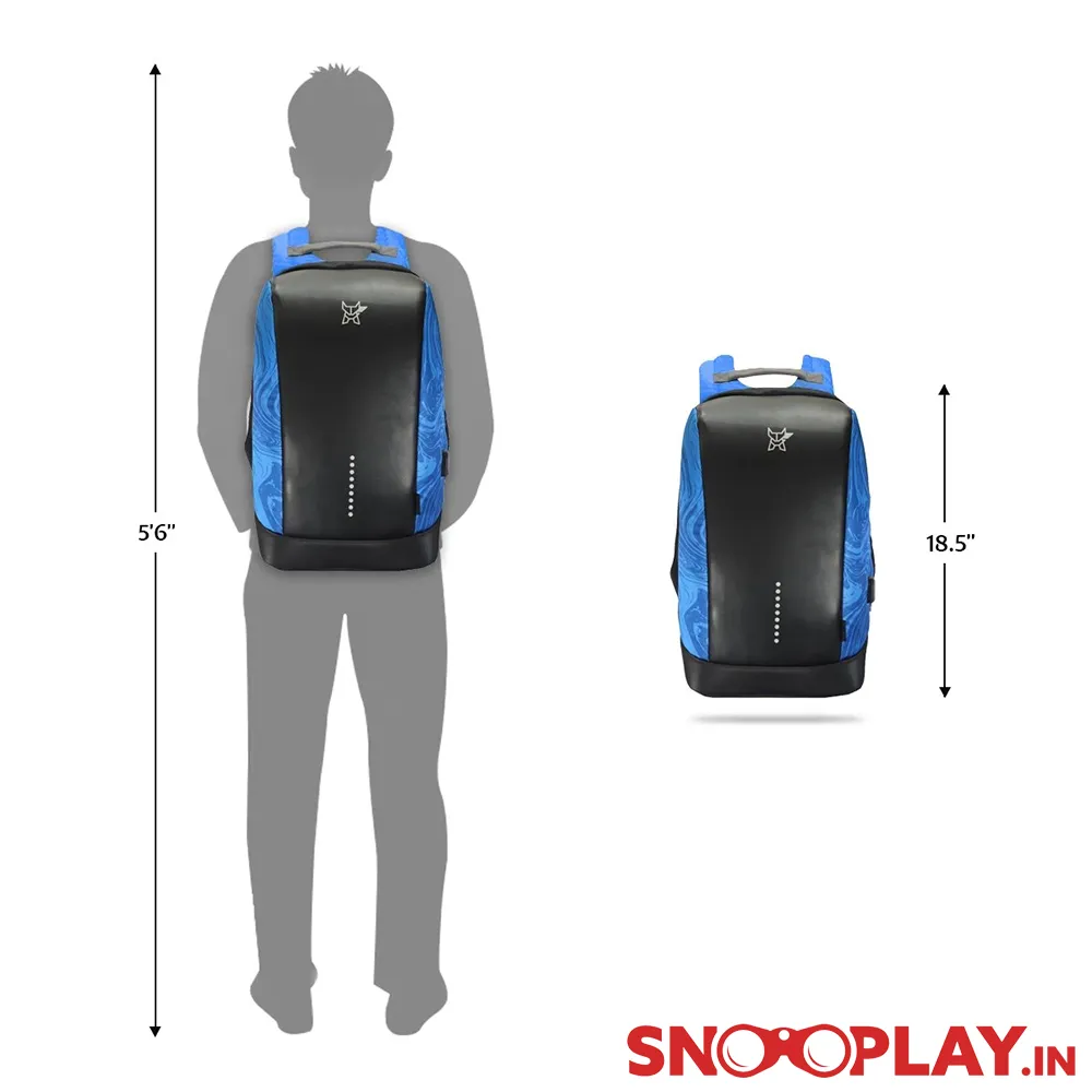 Arctic Fox Slope Anti-Theft Blue Backpacks