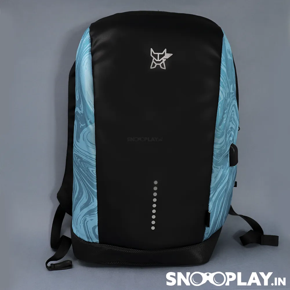 Arctic Fox Slope Anti-Theft Blue Backpacks