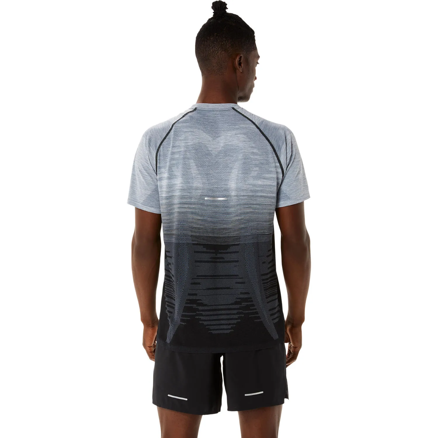 Asics Men&#x27;s Seamless SS Top Performance Black/Carrier Grey | Buy Asics Men&#x27;s Seamless SS Top Performance Black/Carrier Grey here | Outnorth