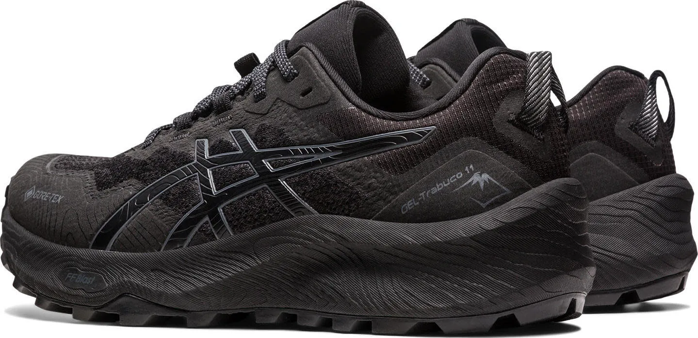 Asics Women&#x27;s Gel-Trabuco 11 GORE-TEX Black/Carrier Grey | Buy Asics Women&#x27;s Gel-Trabuco 11 GORE-TEX Black/Carrier Grey here | Outnorth