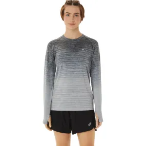 Asics Women&#x27;s Seamless LS Top Carrier Grey/Glacier Grey | Buy Asics Women&#x27;s Seamless LS Top Carrier Grey/Glacier Grey here | Outnorth