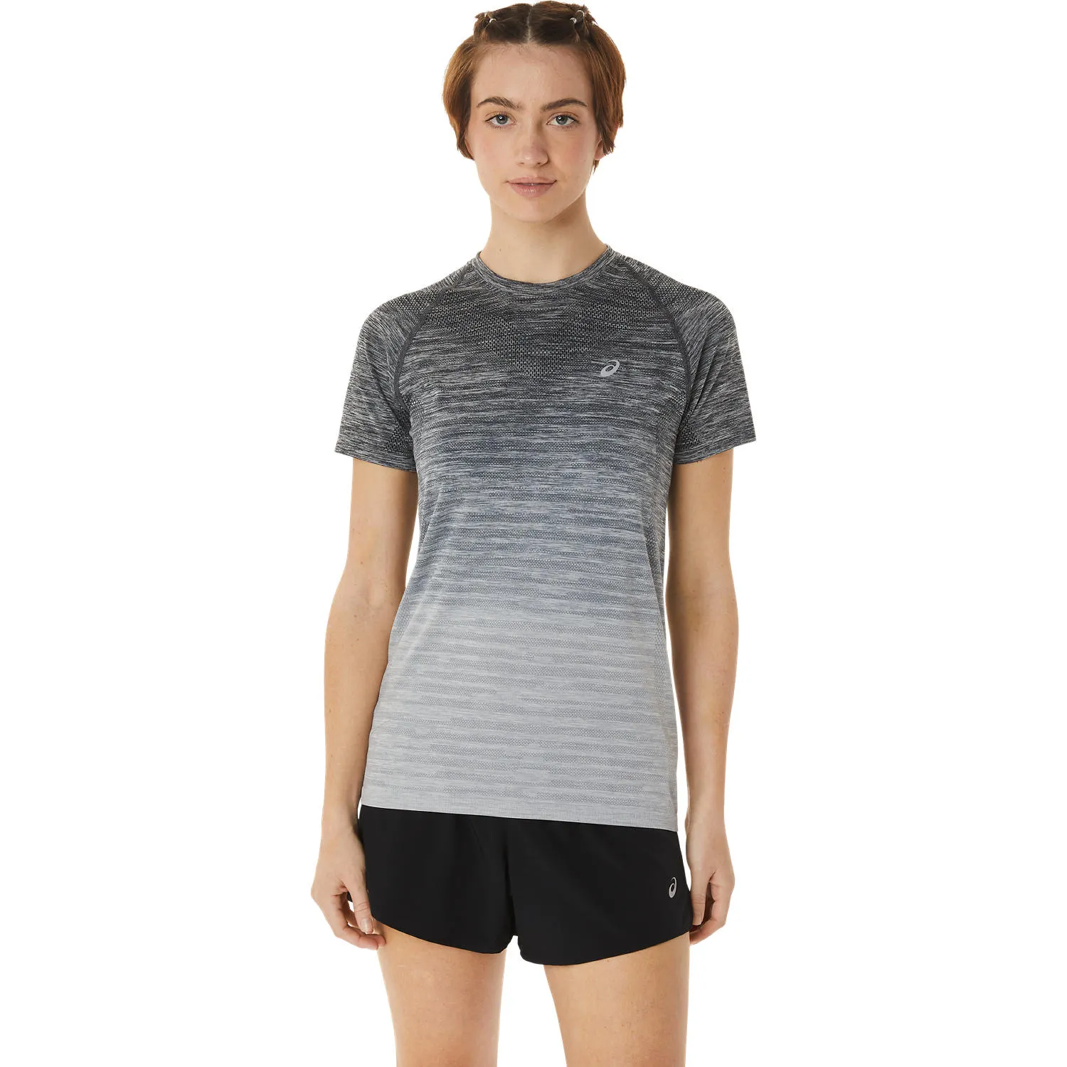 Asics Women&#x27;s Seamless SS Top Carrier Grey/Glacier Grey | Buy Asics Women&#x27;s Seamless SS Top Carrier Grey/Glacier Grey here | Outnorth