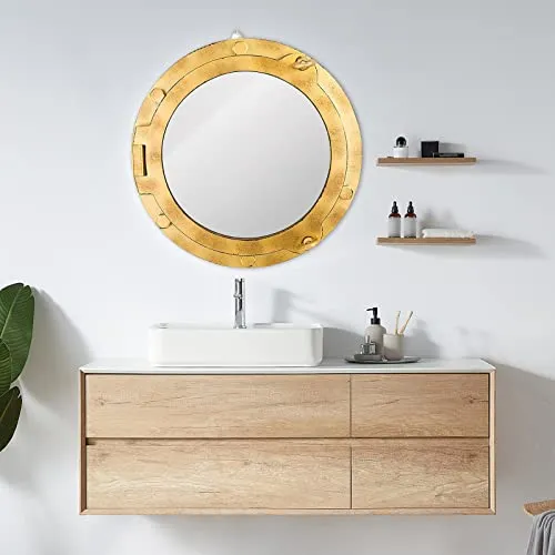 ATORSE® Nordic Style Mounted Mirror Decor Ornament for Home Living Room Bedroom