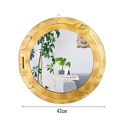 ATORSE® Nordic Style Mounted Mirror Decor Ornament for Home Living Room Bedroom