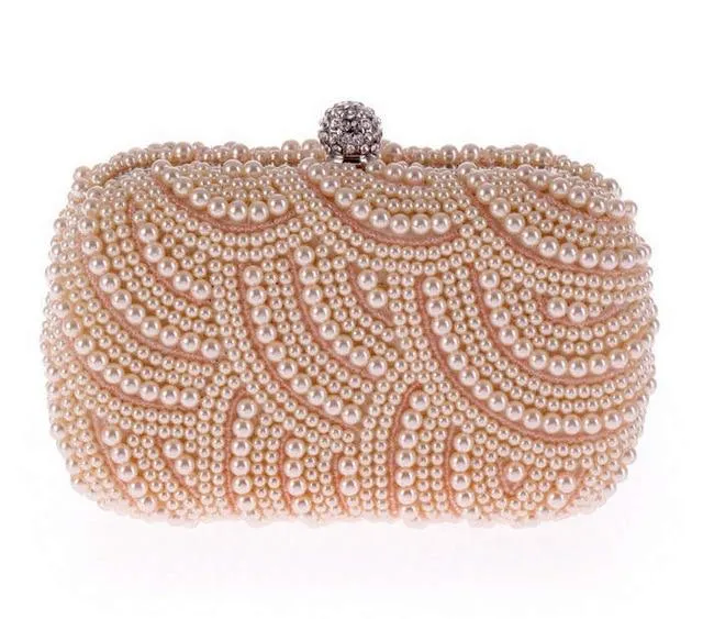 Ayla Pearl Clutch Bag