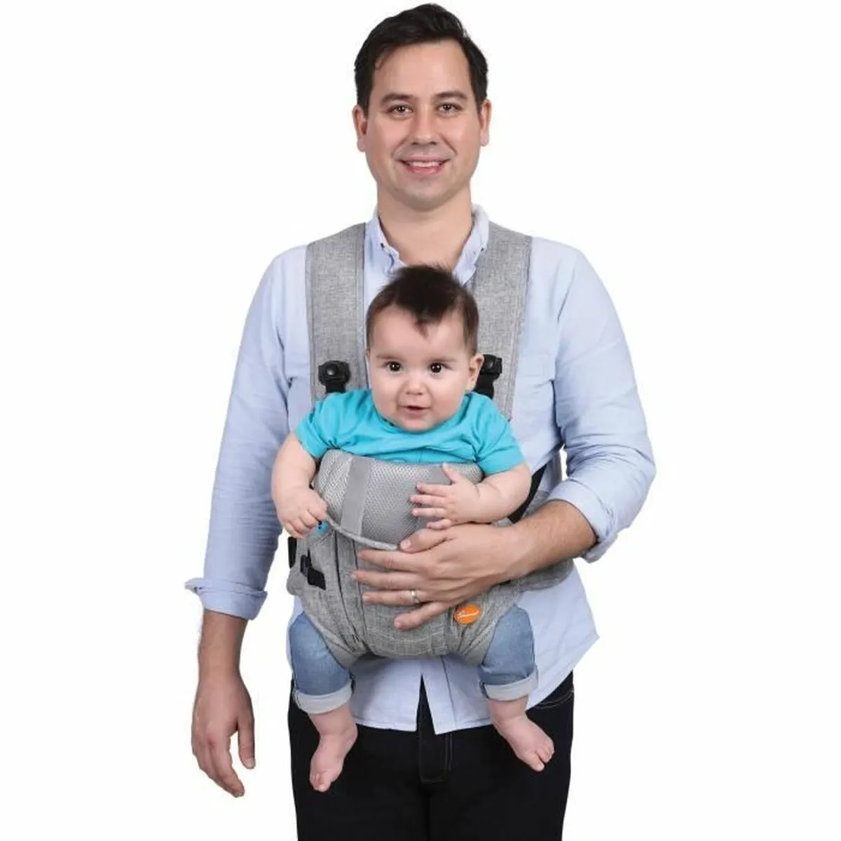 Baby Carrier Backpack Dreambaby Oxford Grey   3 years 15 kg