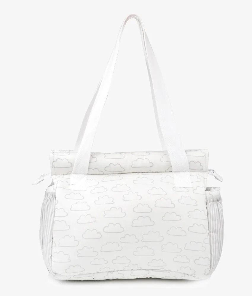 Baby Diaper Bag – Cloudy Theme - L