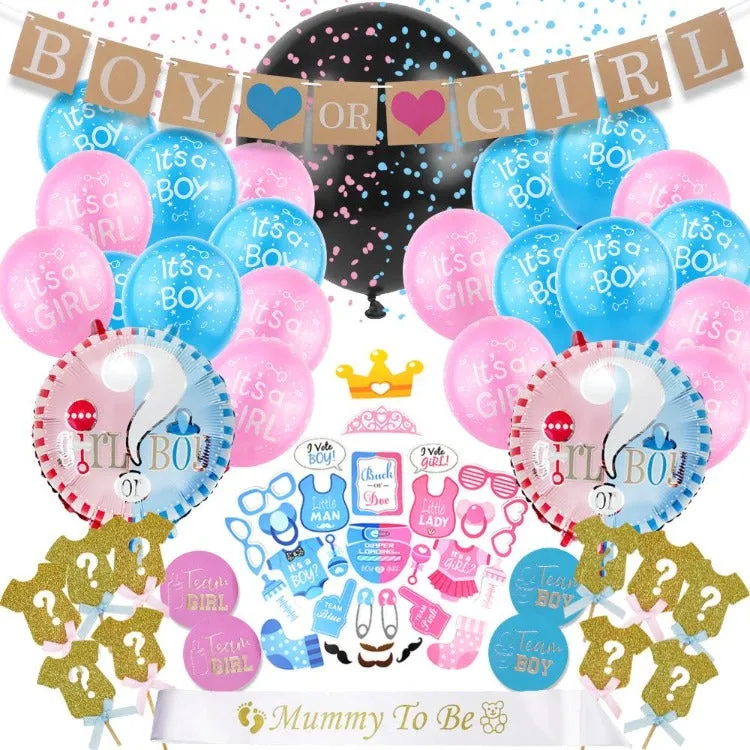 Baby Gender Reveal Party Balloon Kit