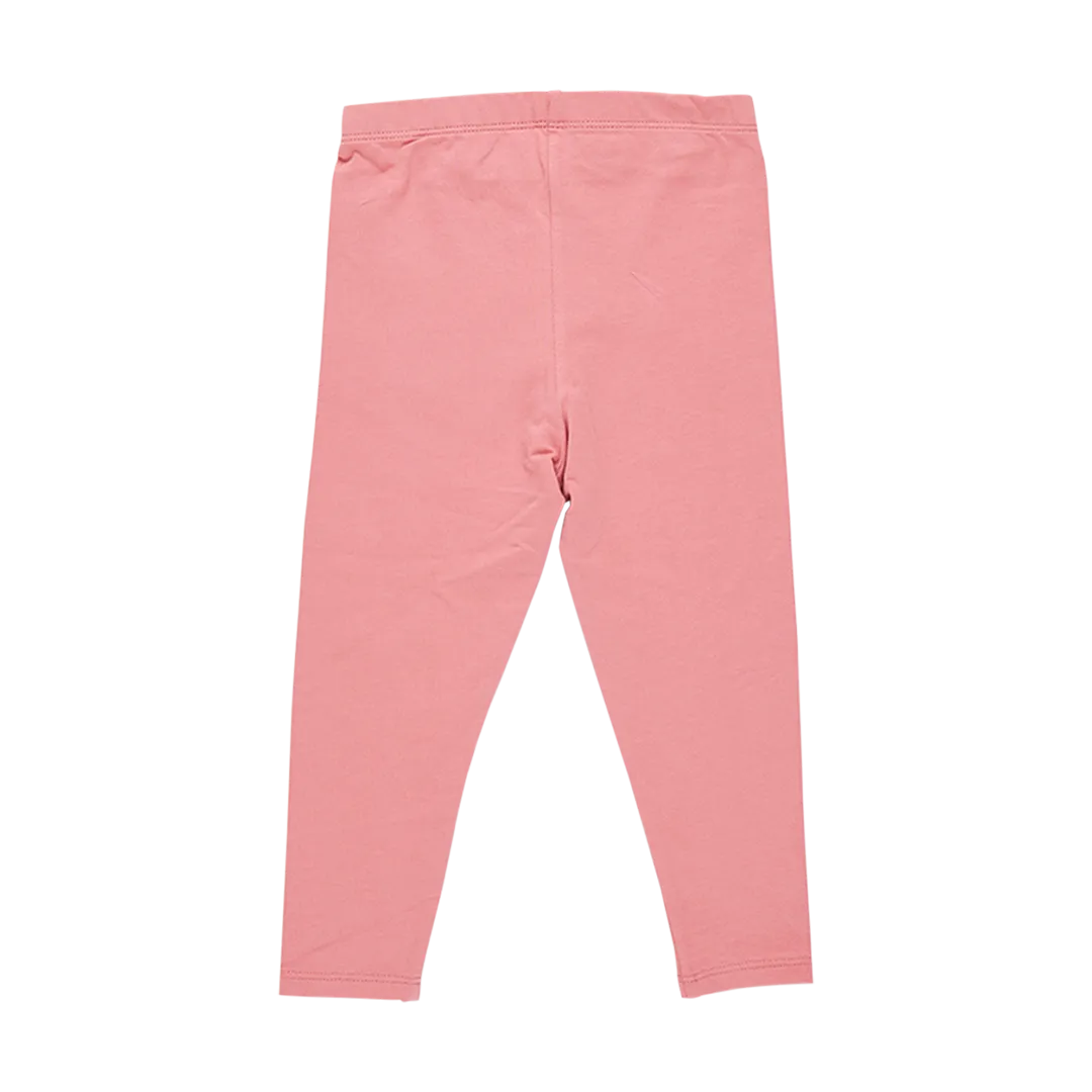 Baby Girls Organic Legging - Brandied Apricot