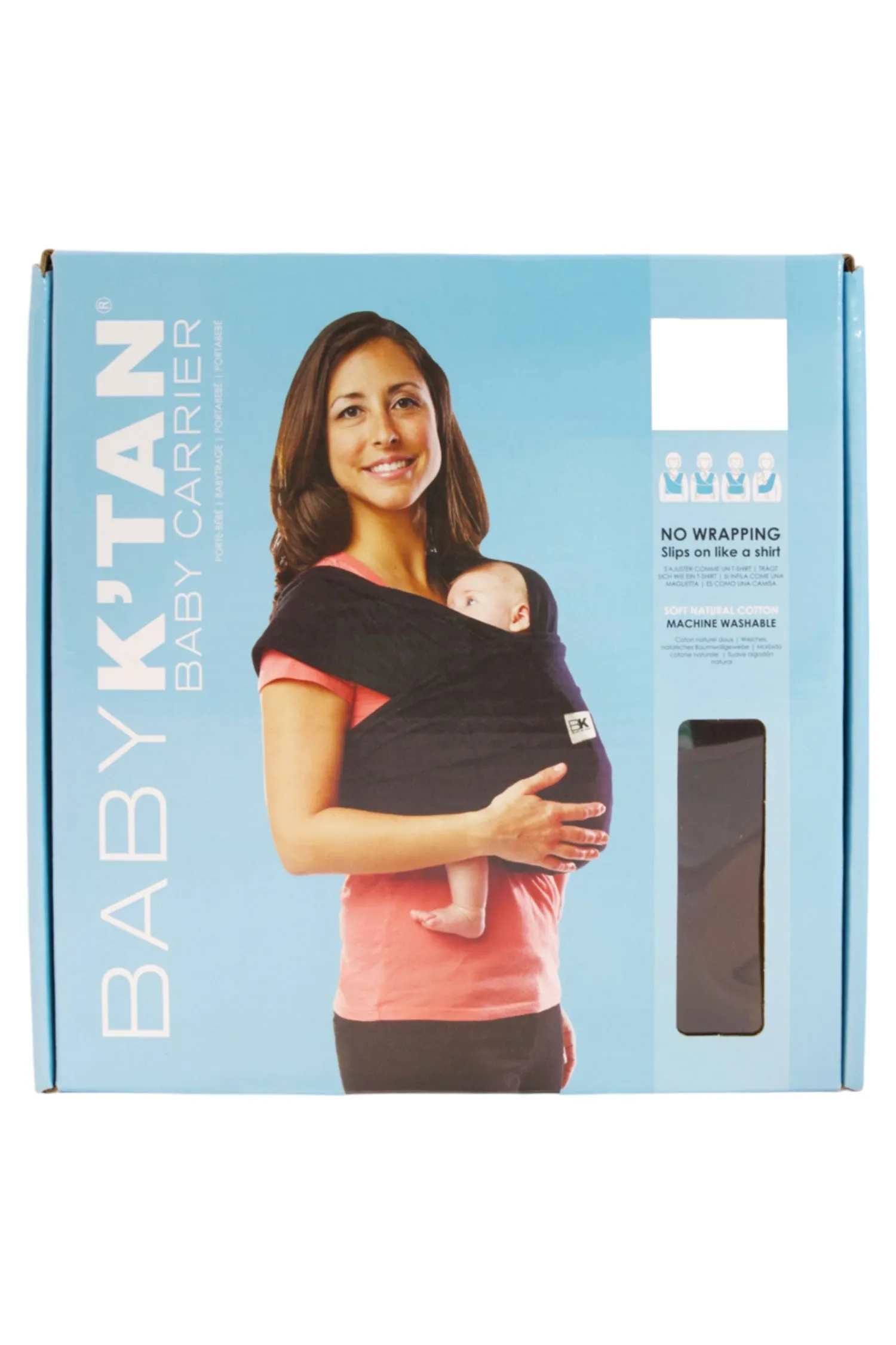 Baby K'tan Original Baby Carrier - Heather Grey - XS