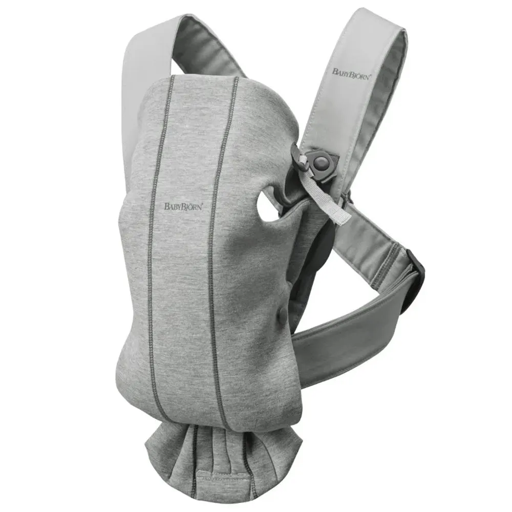 Babybjorn Baby Carrier Mini, 3D Jersey (Light Grey)