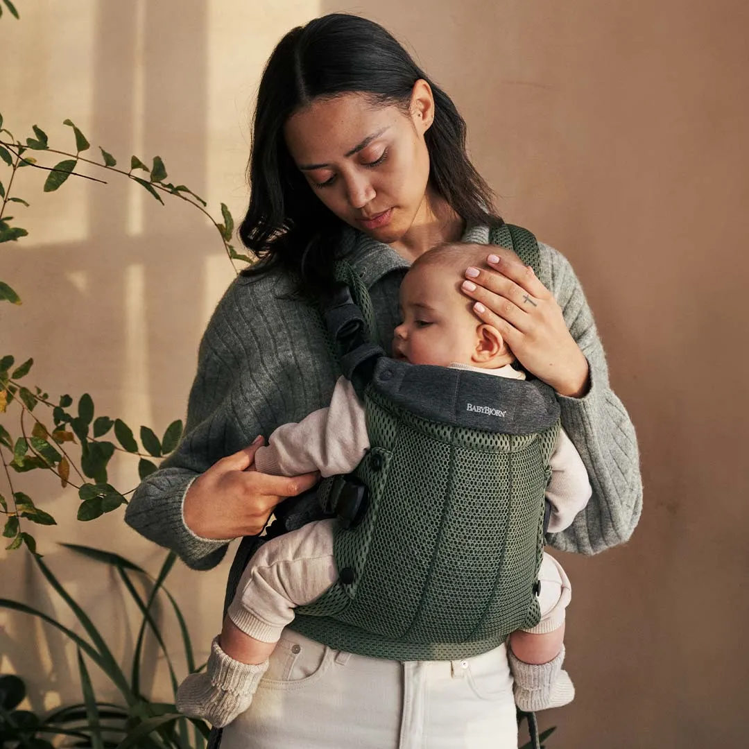 BabyBjorn Harmony Baby Carrier 3D Mesh -Green