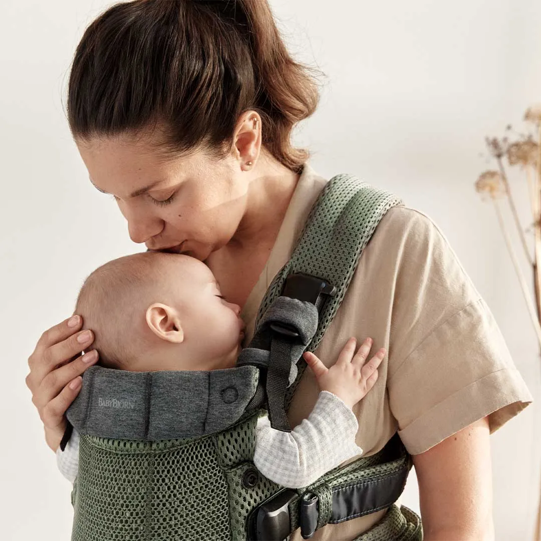 BabyBjorn Harmony Baby Carrier 3D Mesh -Green