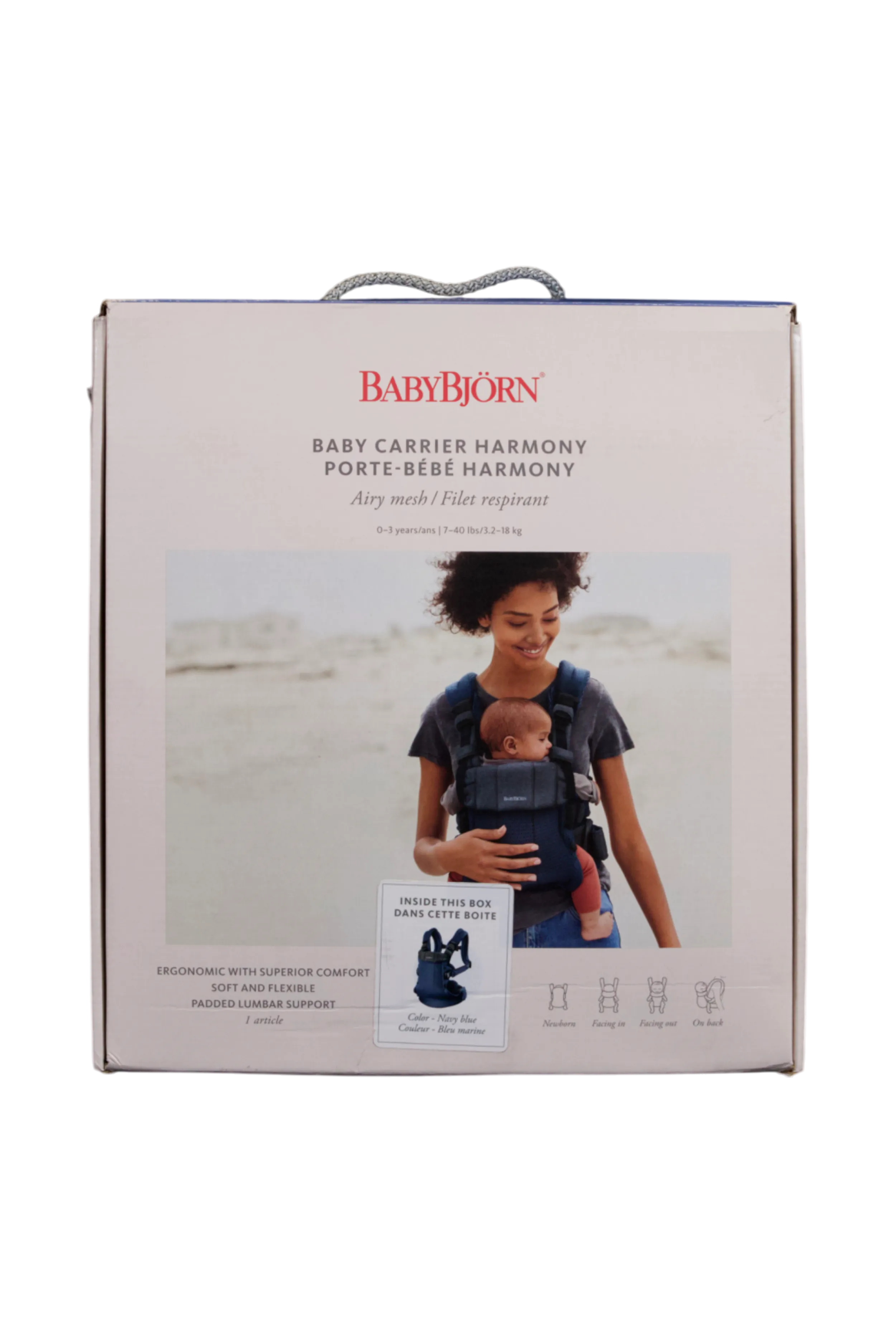 Babybjorn Harmony Carrier  - 3D Mesh - Navy Blue