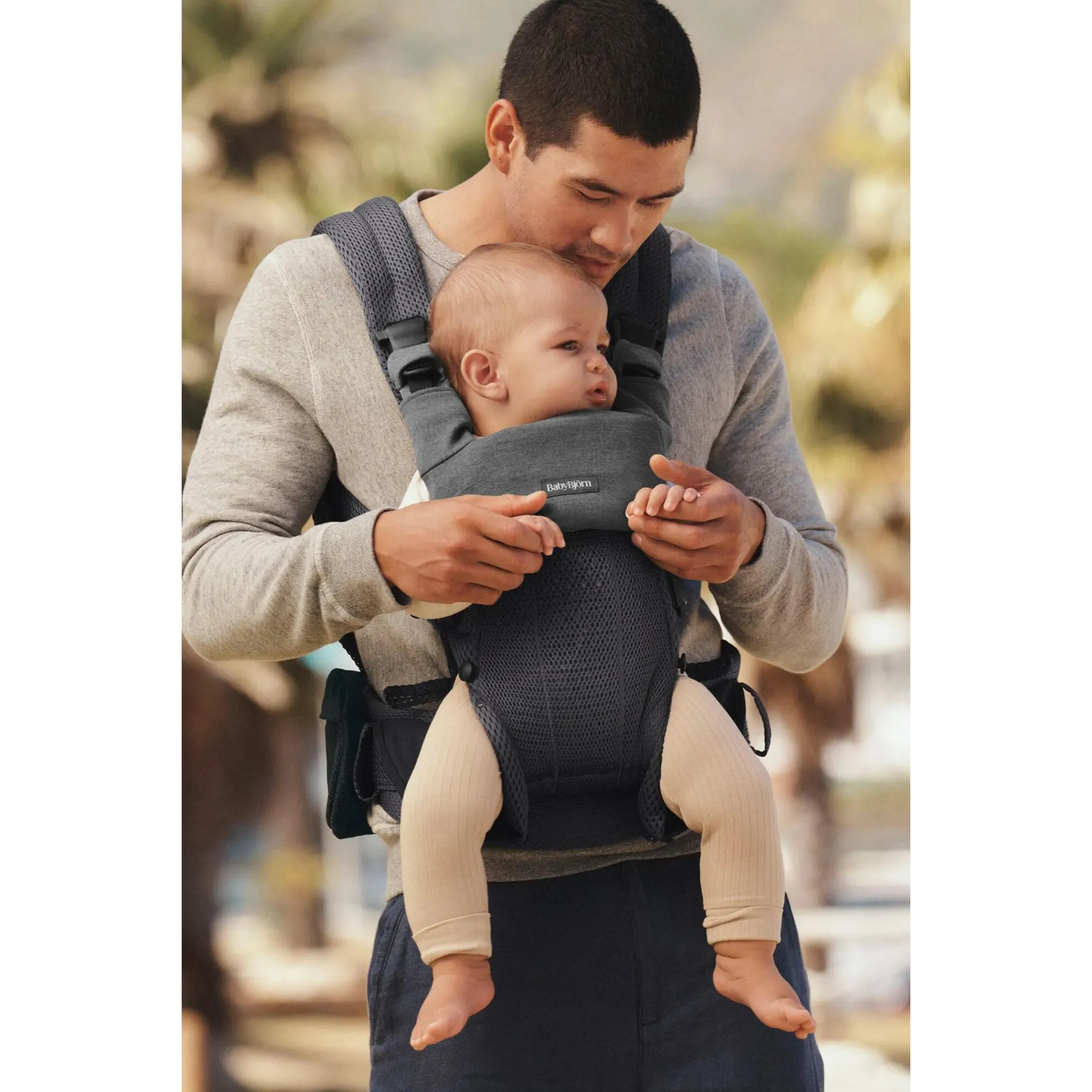 BABYBJÖRN Bib for Baby Carrier Harmony - Jersey