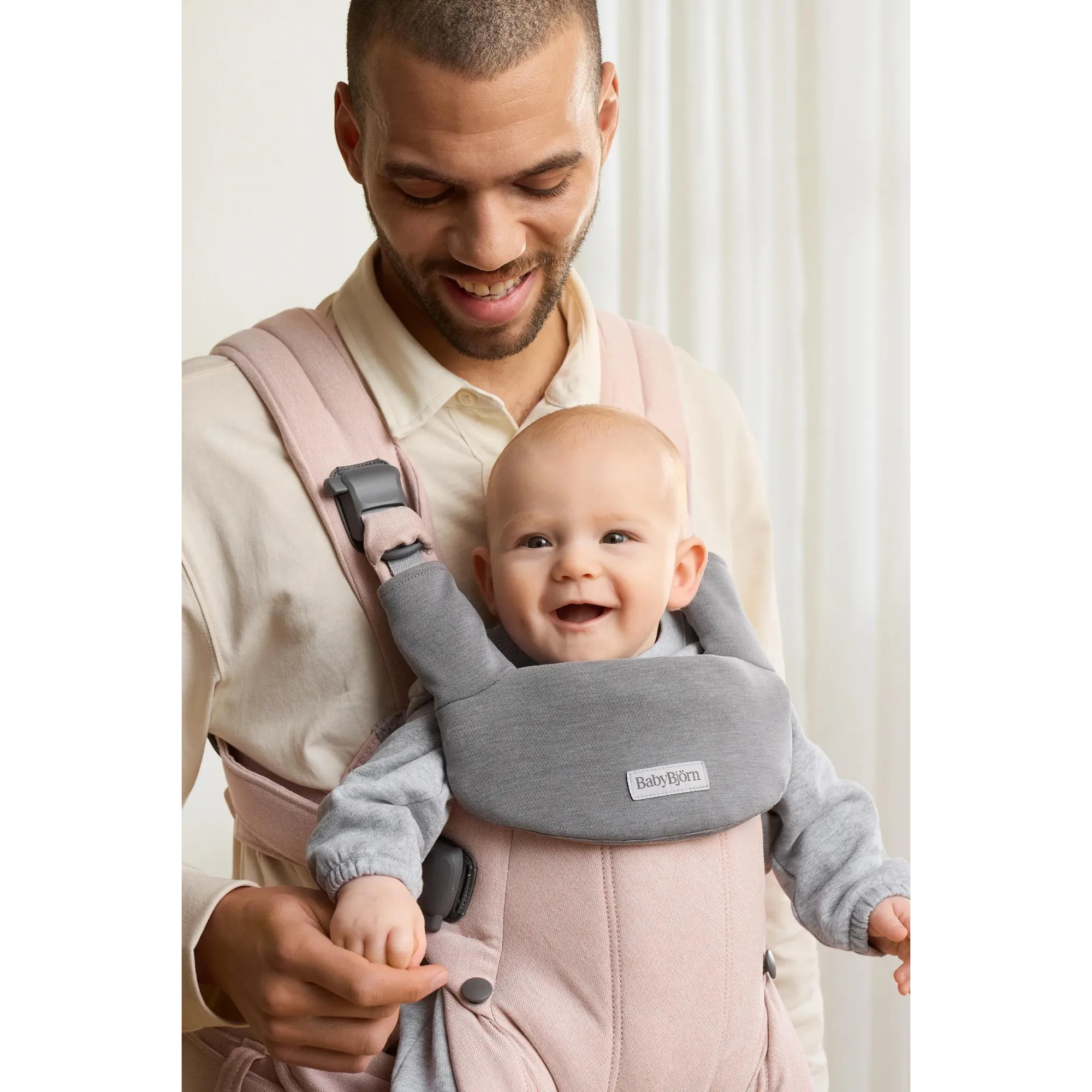 BABYBJÖRN Bib for Baby Carrier Harmony - Jersey