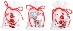 Bag Kit Christmas Elves Set of 3