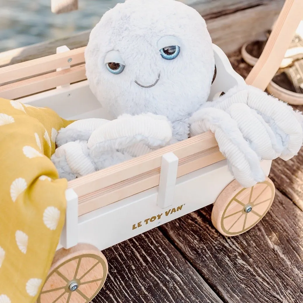 Bamboo   Cotton Muslin Swaddle Wrap | Lemon - Daisy Print