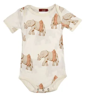 Bamboo One Piece in Tutu Elephants