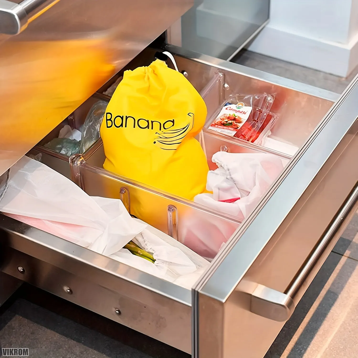 Banana Veggie Storage Bag Freshness and Style Combined