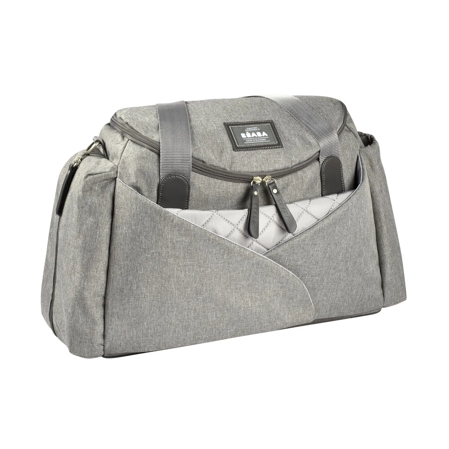 Beaba Sydney II Nappy Bag - Heather Grey