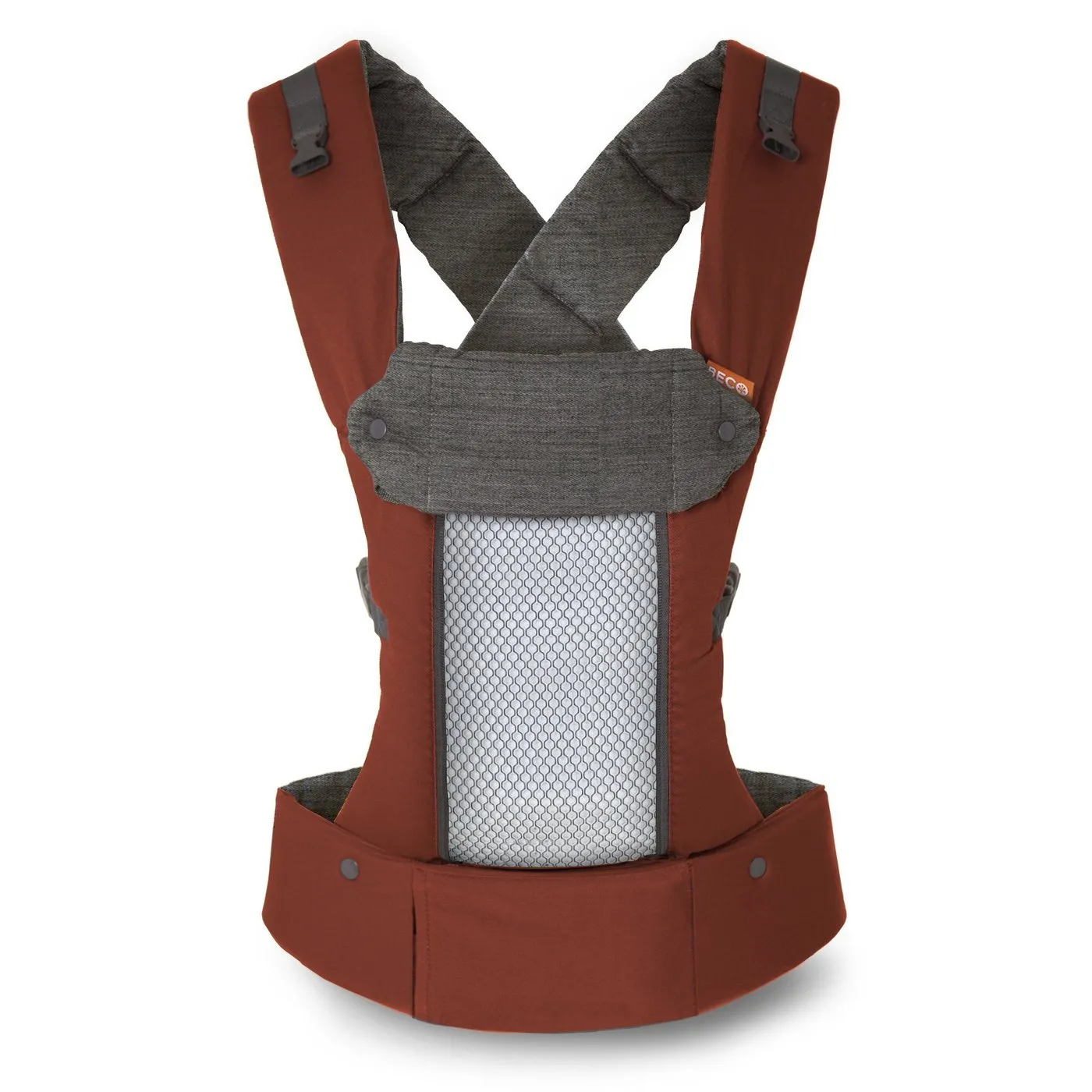 Beco 8 Baby Carrier - Rust Charcoal (One Year Warranty)