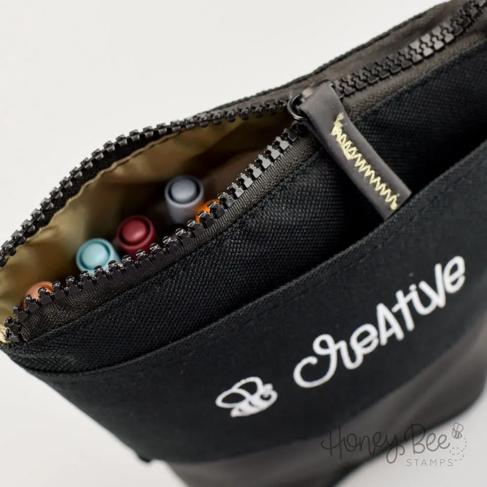 Bee Creative - Black Sliding Storage Pouch