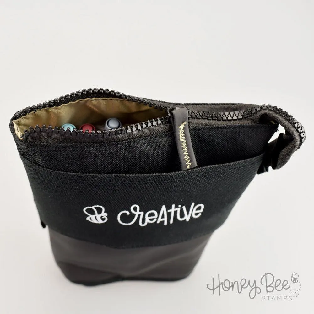 Bee Creative - Black Sliding Storage Pouch