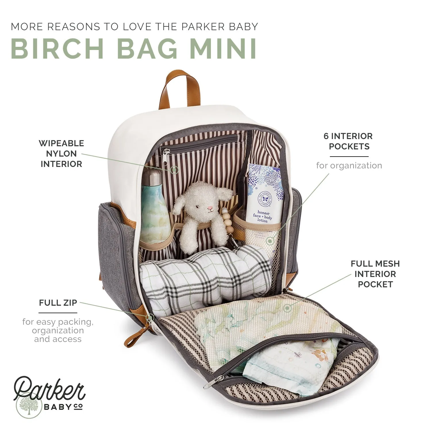 Birch Bag Mini - Diaper Backpack